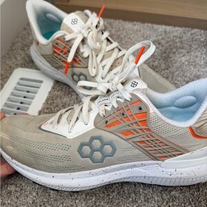 Rudis Beige and Orange Athletic Shoes